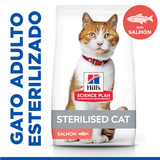 Hill's Science Plan Sterilised Adult Salmón pienso para gatos