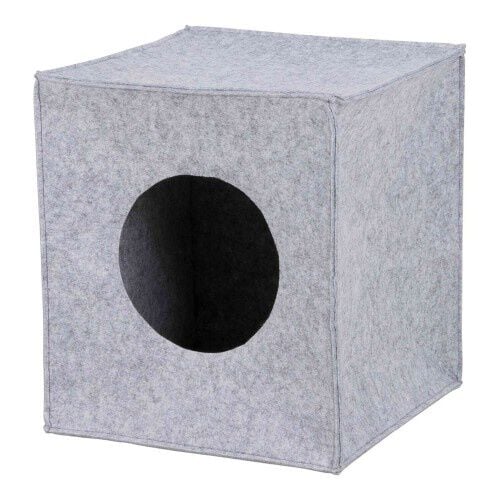Trixie Anton Cama Cueva Plegable Gris para gatos