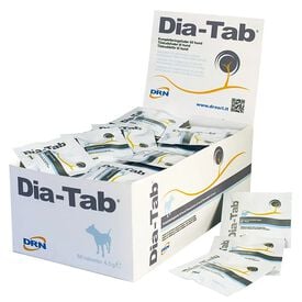 DIA-TAB es un complemento para perros que controla la diarrea aguda