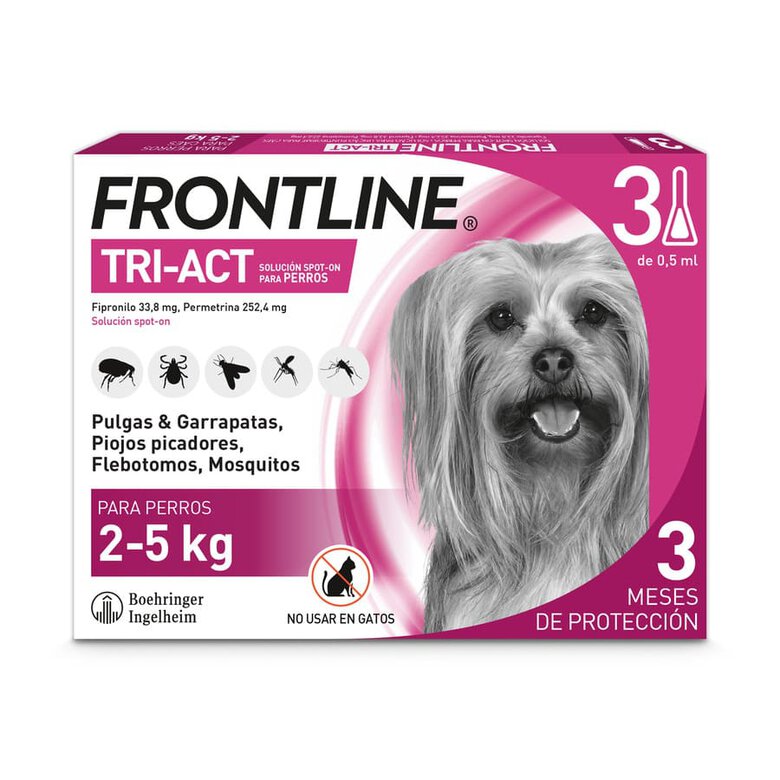 sombra ampliar Berenjena Pipetas Frontline Tri-Act para Razas Mini | Tiendanimal