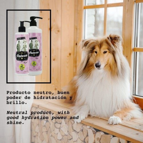 Petuxe Vegan Volumen Champ&uacute;  sin parabenos para perros, , large Imagen numero 2