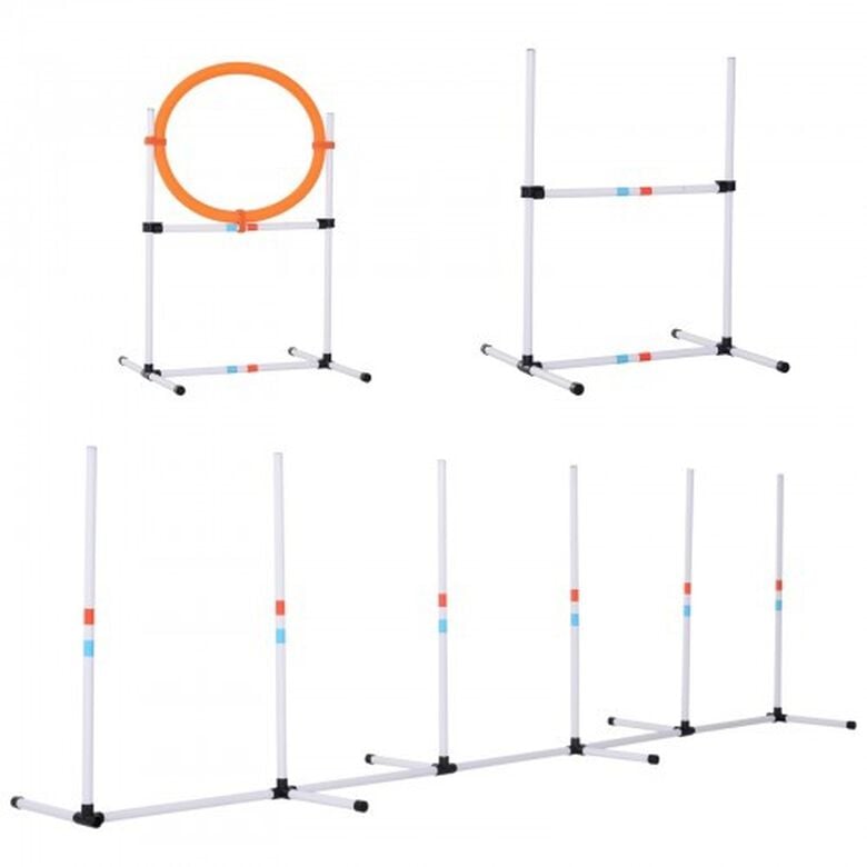 Set de entrenamiento para perros color Blanco/Naranja thumbnail