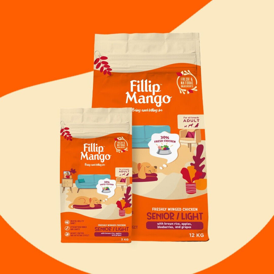 Fillip Mango Pienso Pollo para perros senior, , large Imagen numero 4