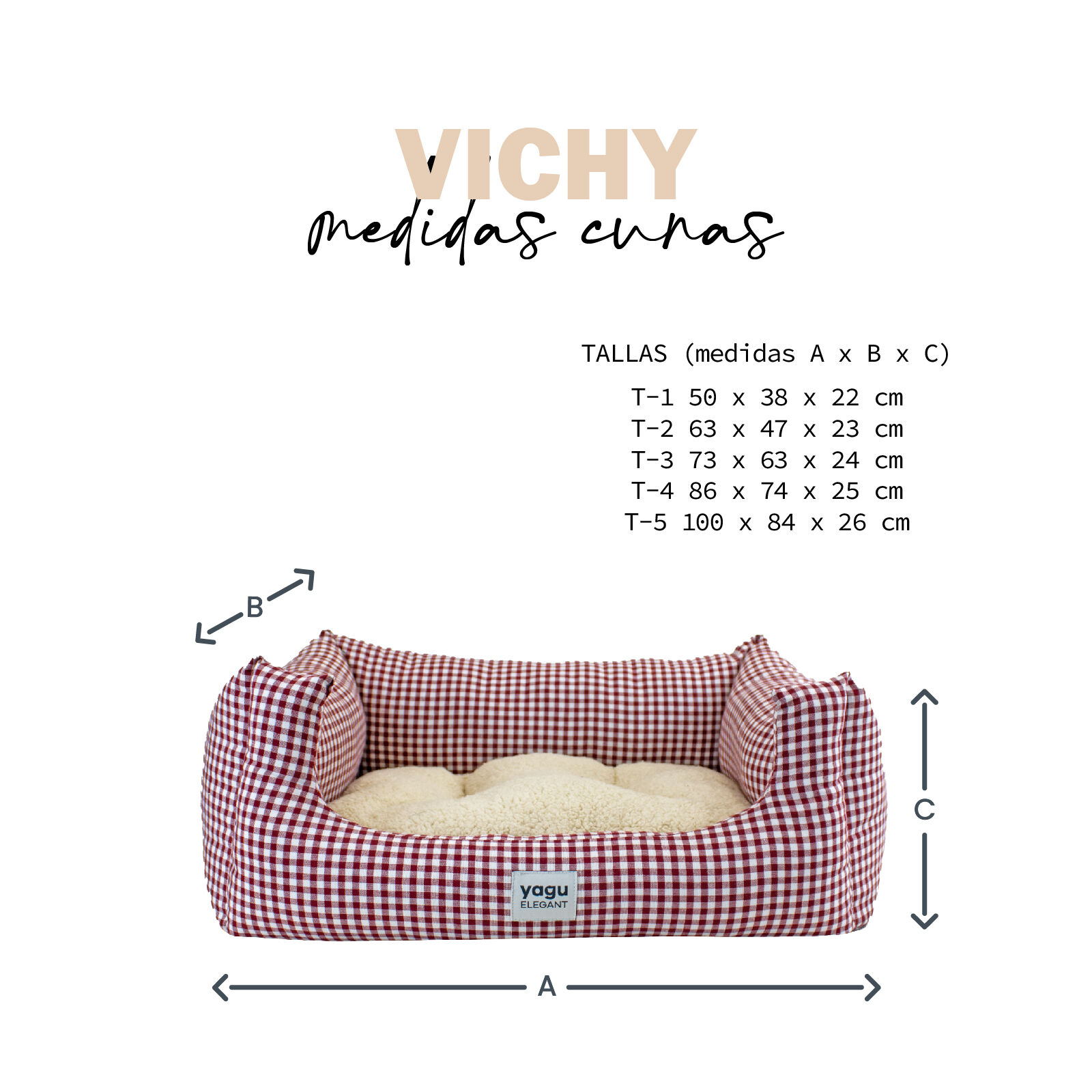 Yagu cuna confort vichy grana, , large Imagen numero 3