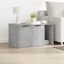vidaXL Mueble arenero para gatos madera gris hormigón, , large indicador imagen numero 8