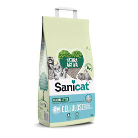 Sanicat Recycled Cellulose Lecho Natural para gatos