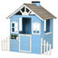 Outsunny Casita para mascota Exterior Azul, , large indicador imagen numero 1