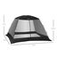 Outsunny Carpa de Jardín negra Cenador para 4-6 Personas para camping, , large indicador imagen numero 3