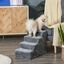 PawHut Escalera de 4 peldaños Gris para mascotas, , large indicador imagen numero 2