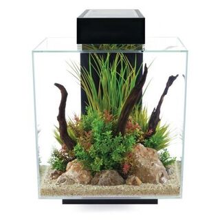 Acuario con led Fluval Edge 2.0 color Negro