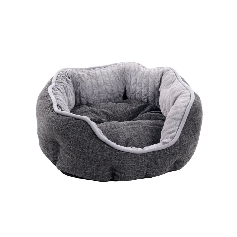 Flamingo Zupo Oct&oacute;gono Gris Oscuro cama para perros y gatos, , large Imagen numero 2