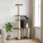 vidaXL &Aacute;rbol para gatos con postes de sisal Torre Gatos Muebles Felinos, , large indicador imagen numero 2