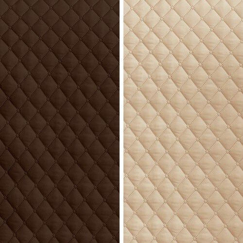 Vipalia cubre sof&aacute; rombos marr&oacute;n y beige para mascotas, , large Imagen numero 2