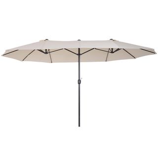 Outsunny Sombrilla Parasol Doble para Jardín