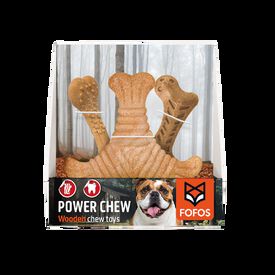 FOFOS | Set Mordedor de Madera (3 Piezas) M/L  - Para Perro