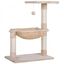 PawHut Rascador centro de actividad color Beige, , large indicador imagen numero 4