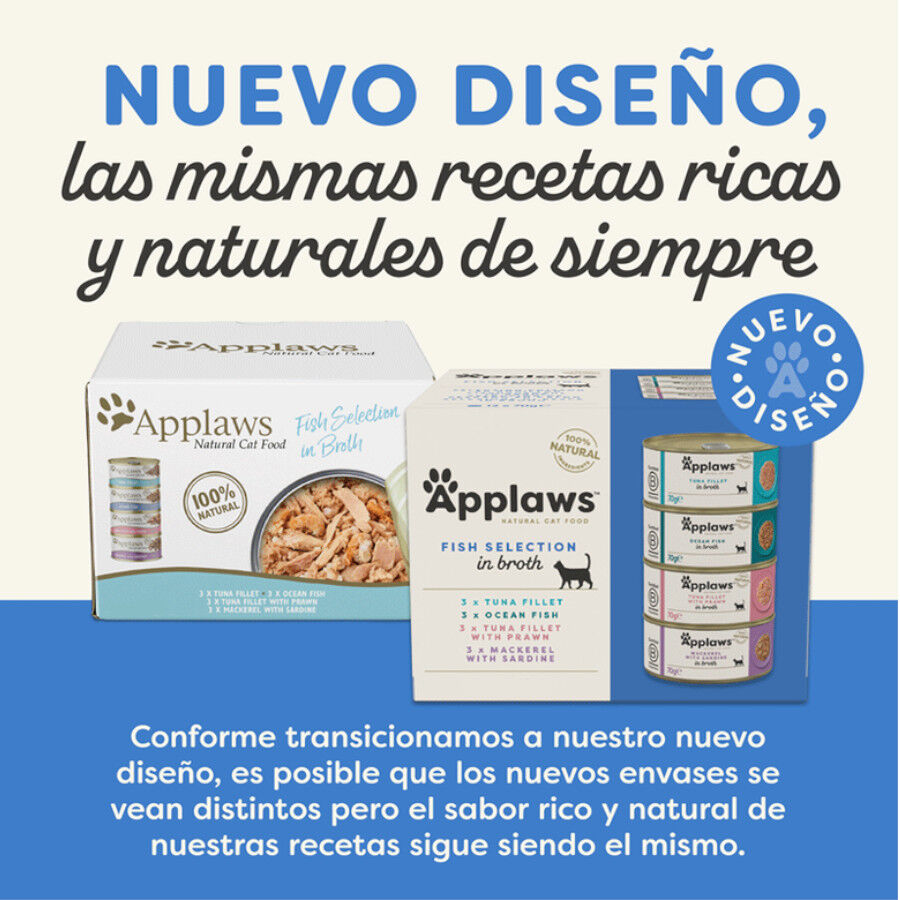 Applaws Fish Collection Lata para gatos thumbnail