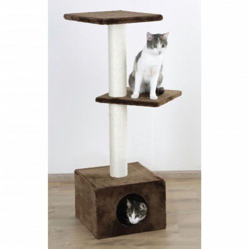 Kerbl &aacute;rbol rascador con 3 plantas marr&oacute;n para gatos, , large Imagen numero 2