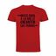 Camiseta hombre "Busco chica a la que la encanten los perros" color Rojo, , large indicador imagen numero 1