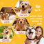 Nobleza 6x Huesos Prensados para Perros 25cm, Snack Dental de Piel de Vacuno 100% Natural, Sabor a Res, Juguete Masticable para Fortalecer Dientes y Enc&iacute;as, Ideal para Perros Medianos y Grandes, , large indicador imagen numero 5