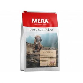 Pienso Mera pure sensitive junior sabor Pavo y arroz
