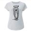 Camiseta manga corta mujer algodón jaguar color Blanco, , large indicador imagen numero 1