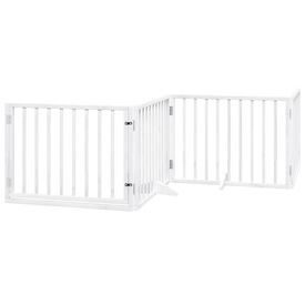 VidaXL Puerta Pegable Madera para Perros