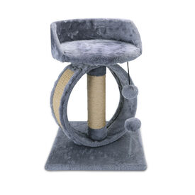 Nobleza Árbol Rascador Gris para Gatos