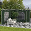 Outsunny Paredes para Carpa Verde, , large indicador imagen numero 2