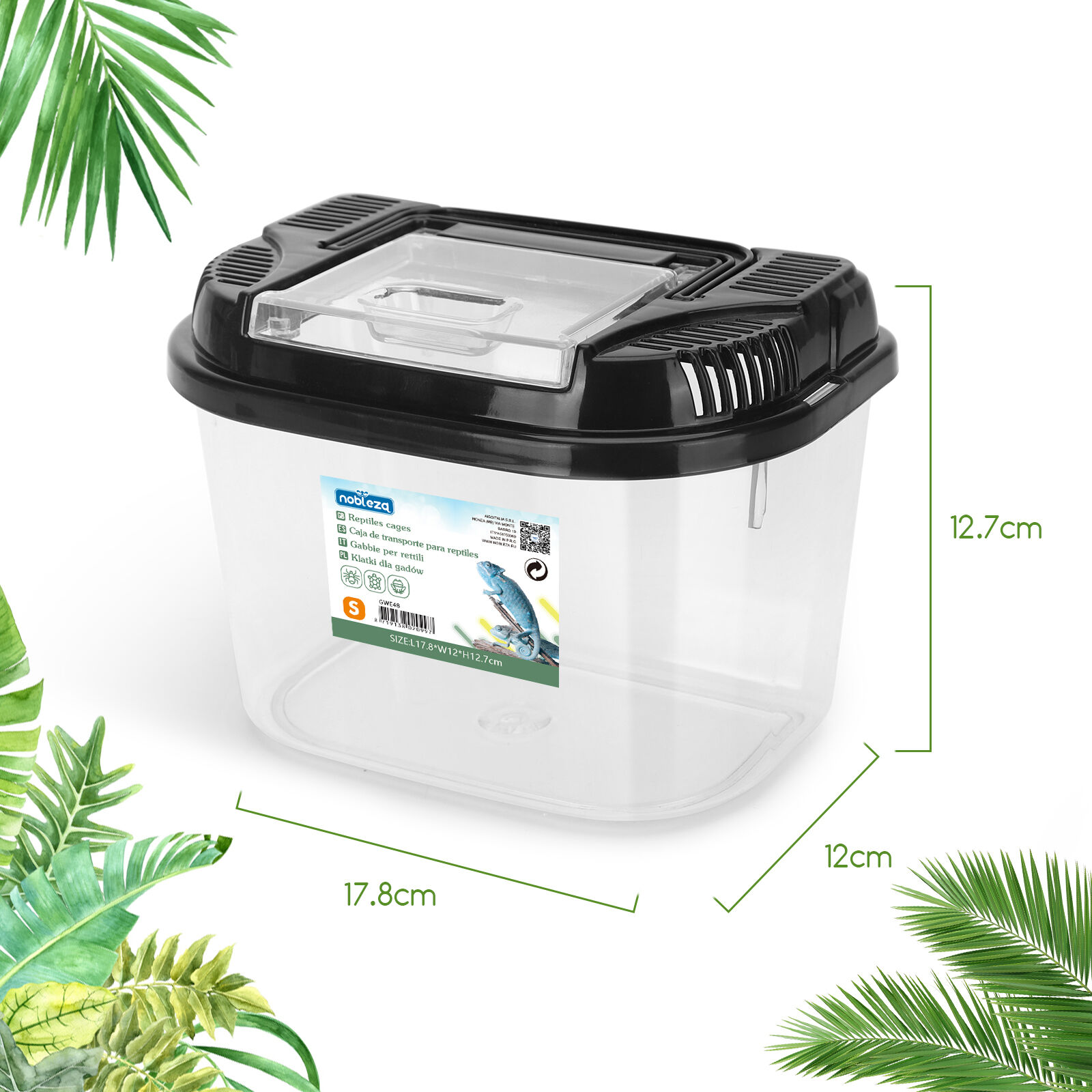 Nobleza Caja De Alimentación para terrario thumbnail