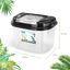 Nobleza Caja de Alimentación de Reptiles y Anfibios,Terrario de Plástico Transparente, Transportadoras para Tortuguera Spide Lagartija Escorpión Ciempiés Rana Escarabajo,Talla XL(34.8*22.1*21.6cm), , large indicador imagen numero 10