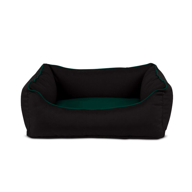 Gauty Cama para Perros y Gatos  Tela Impermeable - Negro y verde, , large Imagen numero 1