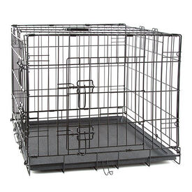 TK-Pet Jaula Pegable Negra para perros 