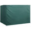 Outsunny Funda Protectora para Columpio Balancín de Jardín de 3 Plazas 215x155x150 cm Impermeable con Cremallera Cubierta de Muebles Exterior Antipolvo Antiviento Verde, , large indicador imagen numero 1