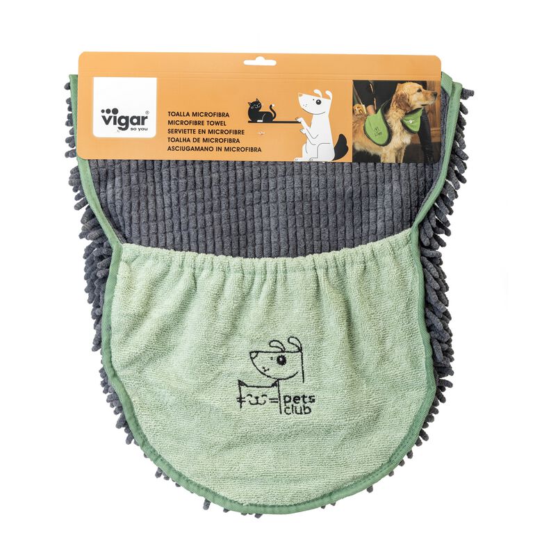Vigar Pets Club Toalla microfibra para perros thumbnail