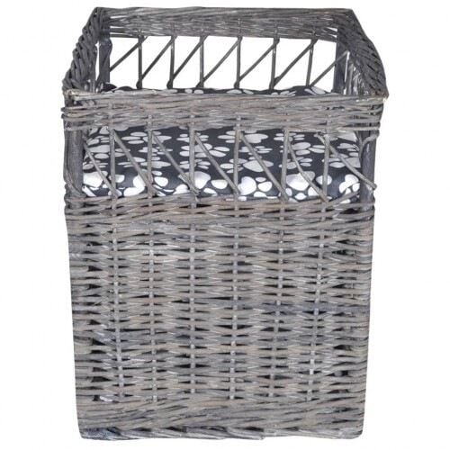 Cama y casita para gatos color Gris thumbnail