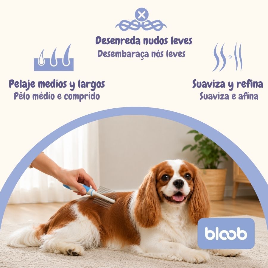 Bloob Peine Doble Cara para perros, , large Imagen numero 3