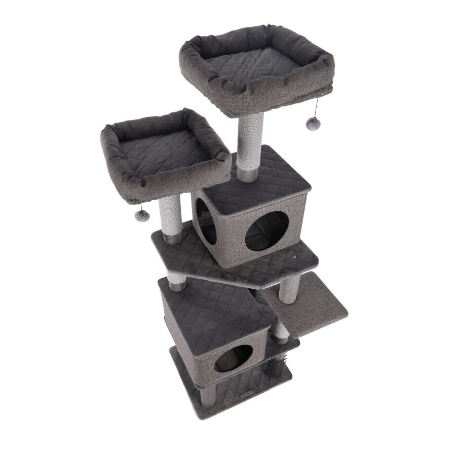 Flamingo Árbol Rascador Aurora Gris para gatos thumbnail