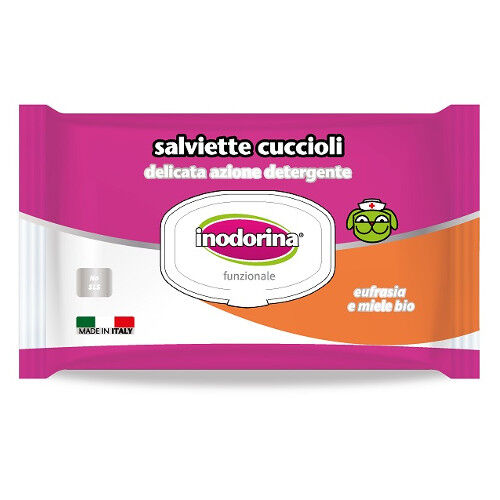 Inodorina funcionales toallitas para cachorros Imagen numero 1