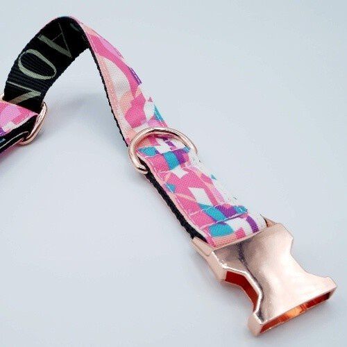 Baona collar qawra rosa para perros, , large Imagen numero 4