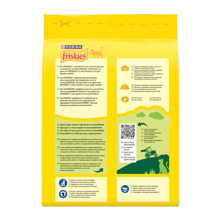 3 kg Friskies Sterilized Pollo y Pavo con Verduras pienso para gatos, , large Imagen numero 8
