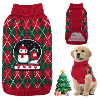 Nobleza Jerseys de Navidad rojo para Perros y gatos