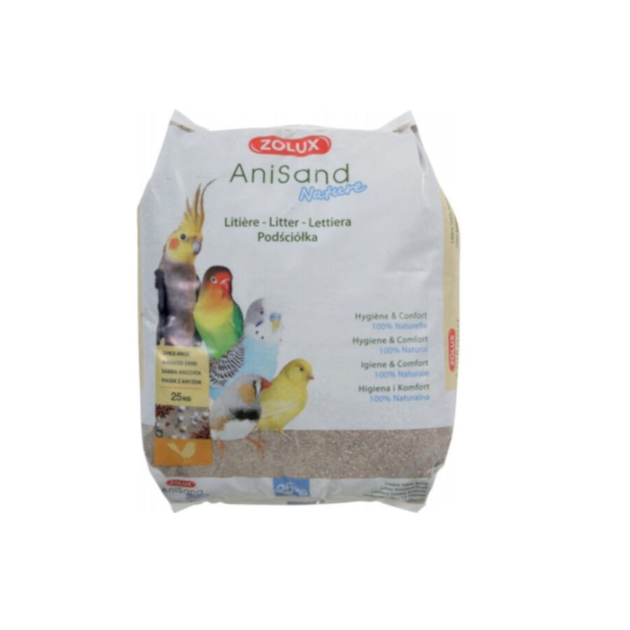 Zolux AniSand Nature arena para aves
