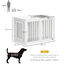 PawHut Jaula para Perros Blanco, , large indicador imagen numero 3