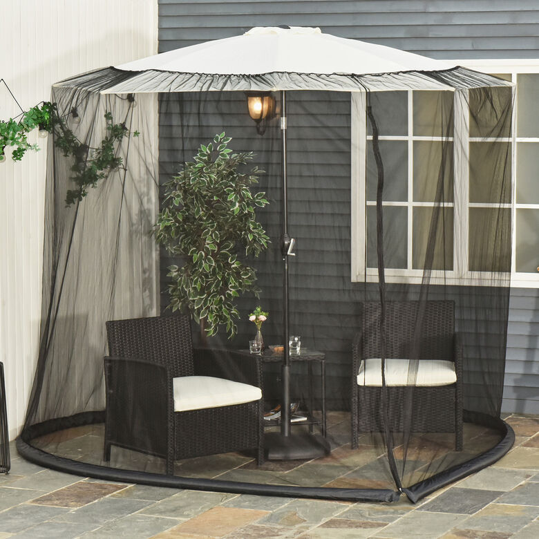 Outsunny Mosquitera Negro para exterior thumbnail