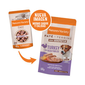 Nature's Variety Original Mini Adult Variety pavo sobre para perros