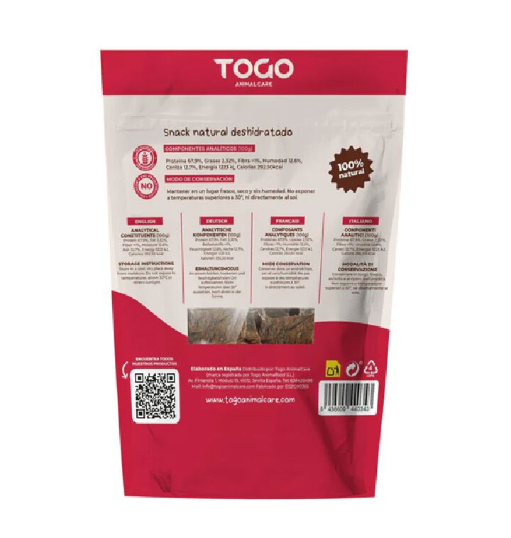 Delicias At&uacute;n | Snacks Naturales 60gr, , large Imagen numero 2