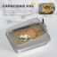 PawHut Arenero Acero Inoxidable Gris para gatos, , large indicador imagen numero 5