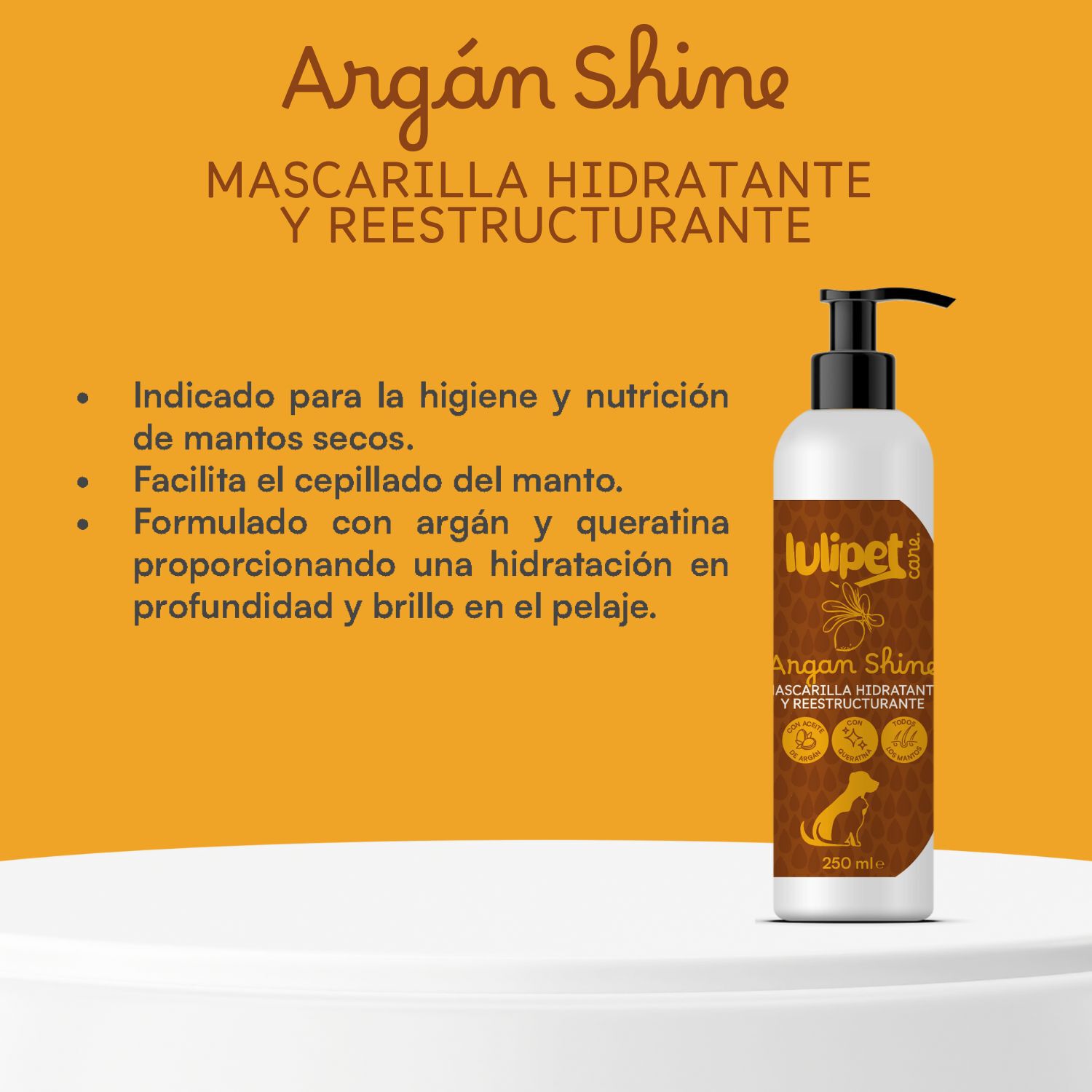 Mascarilla Argan Shine - Mascarilla hidratante de Arg&aacute;n 250 ml, , large Imagen numero 4
