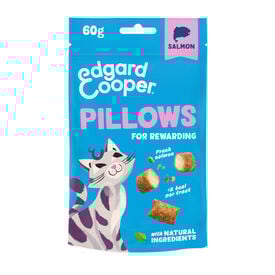 Edgard & Cooper Bocaditos Pillows de salmon para gatos